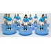 Subbuteo Andrew Table Soccer Napoli 1988-89 on Classic Hasbro Bases